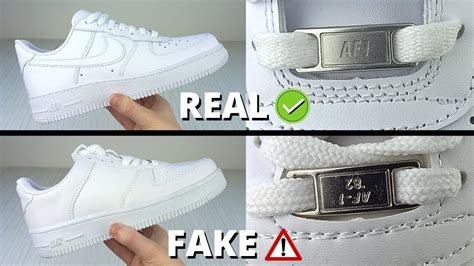 fake nike air force 1 vs real|nike air force 1 authentication.